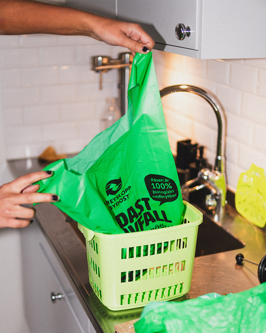 Kalma Kretsloppsydost matavfallspåse